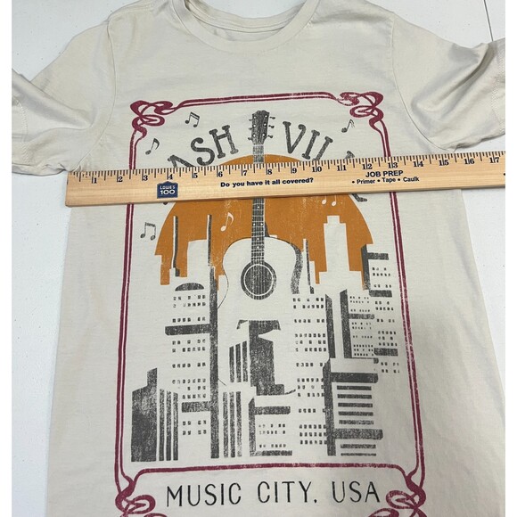 Nashville Music City USA Tee Destination T Shirt Life Clothing Co. Women's S - Picture 4 of 6